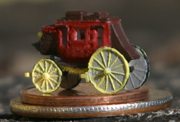 stagecoach from the rear